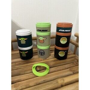 Whiskware Star Wars The Mandelorian Child Snacking Containers